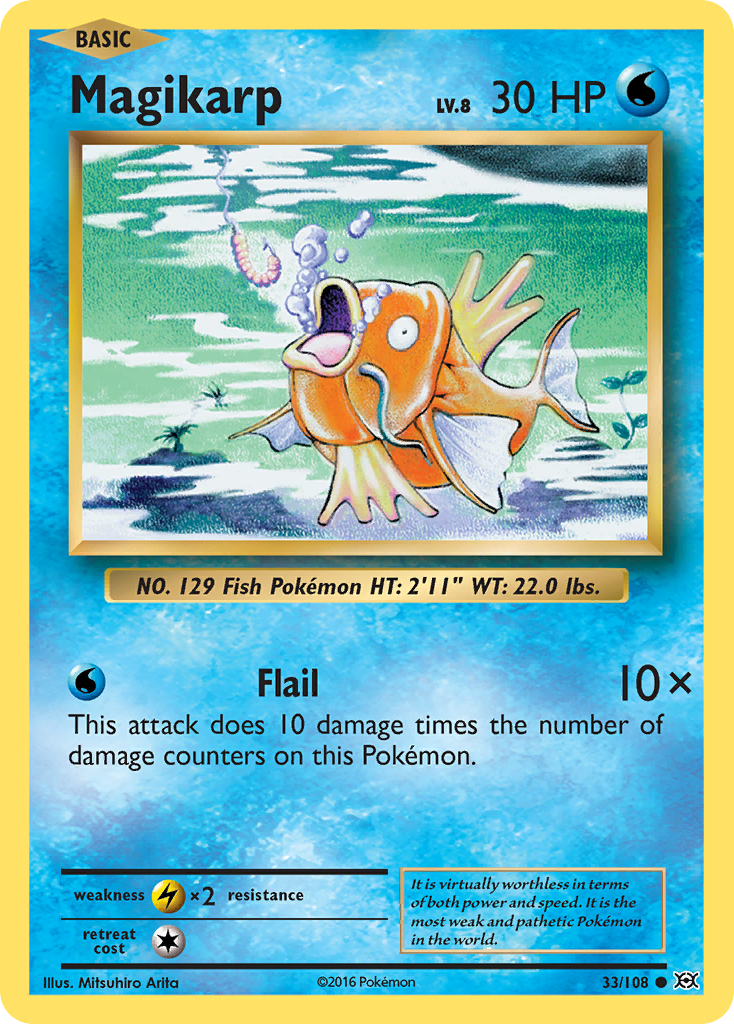 Magikarp (33/108) [XY: Evolutions] | Rock City Comics