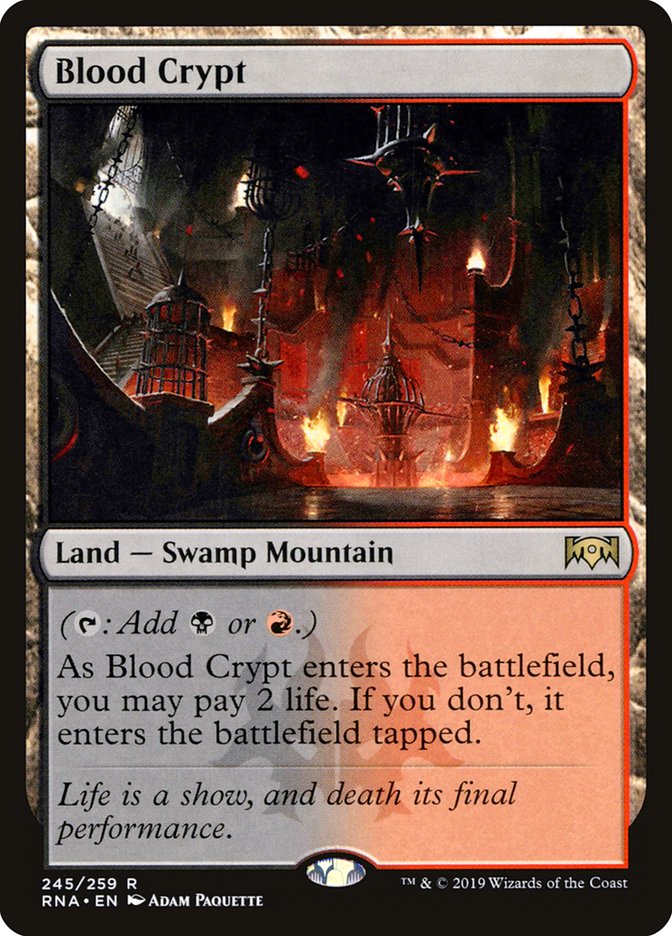 Blood Crypt [Ravnica Allegiance] | Rock City Comics