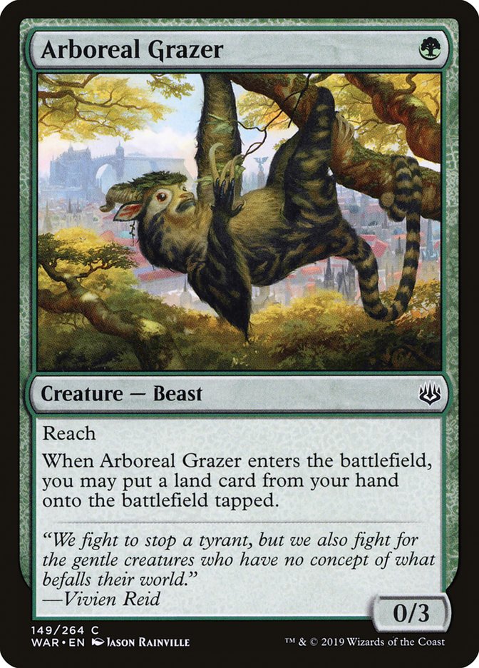 Arboreal Grazer [War of the Spark] | Rock City Comics