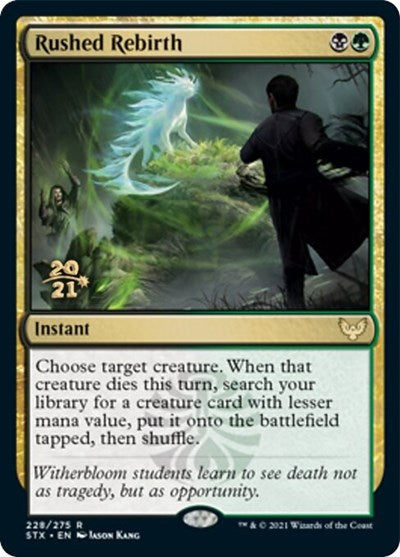 Rushed Rebirth [Strixhaven: School of Mages Prerelease Promos] | Rock City Comics