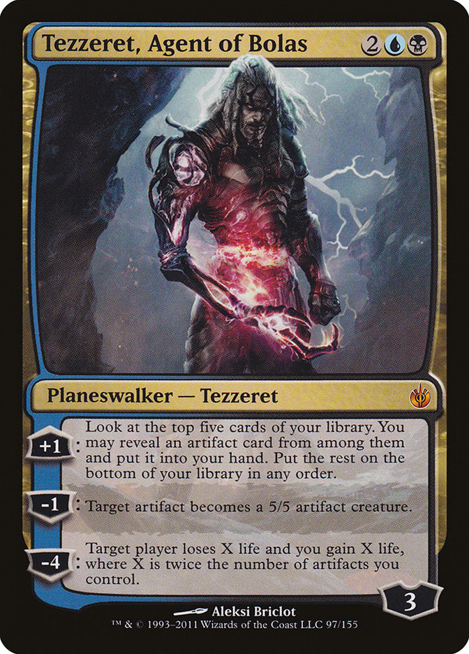 Tezzeret, Agent of Bolas [Mirrodin Besieged] | Rock City Comics