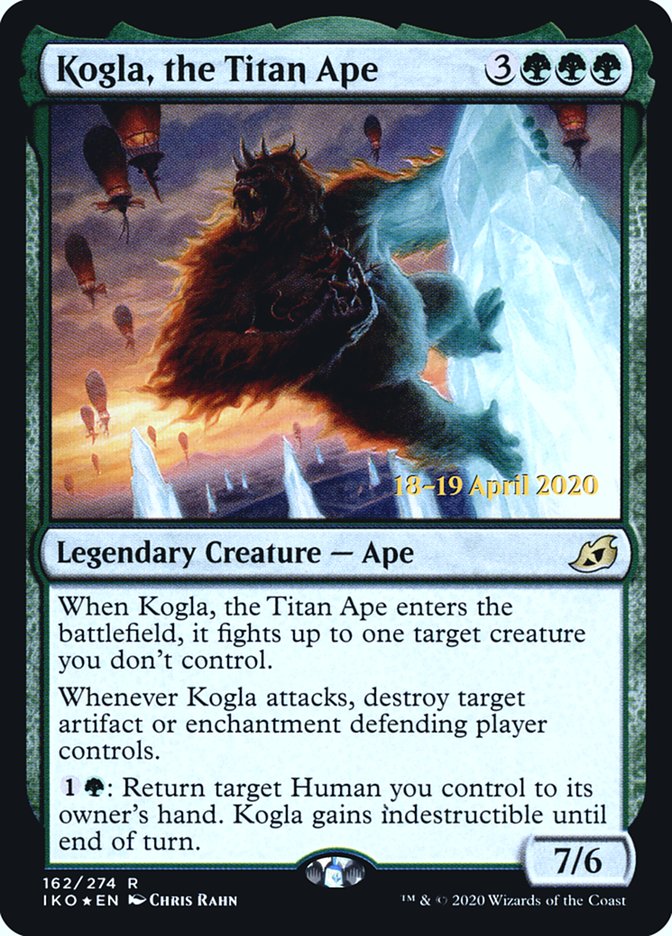 Kogla, the Titan Ape  [Ikoria: Lair of Behemoths Prerelease Promos] | Rock City Comics