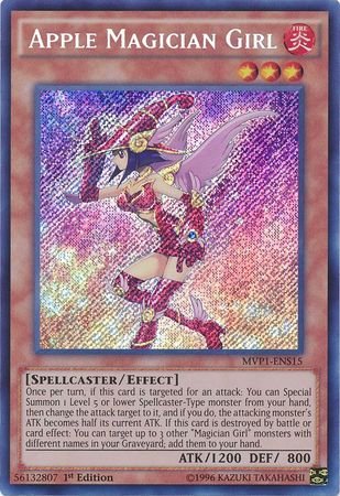 Apple Magician Girl [MVP1-ENS15] Secret Rare | Rock City Comics