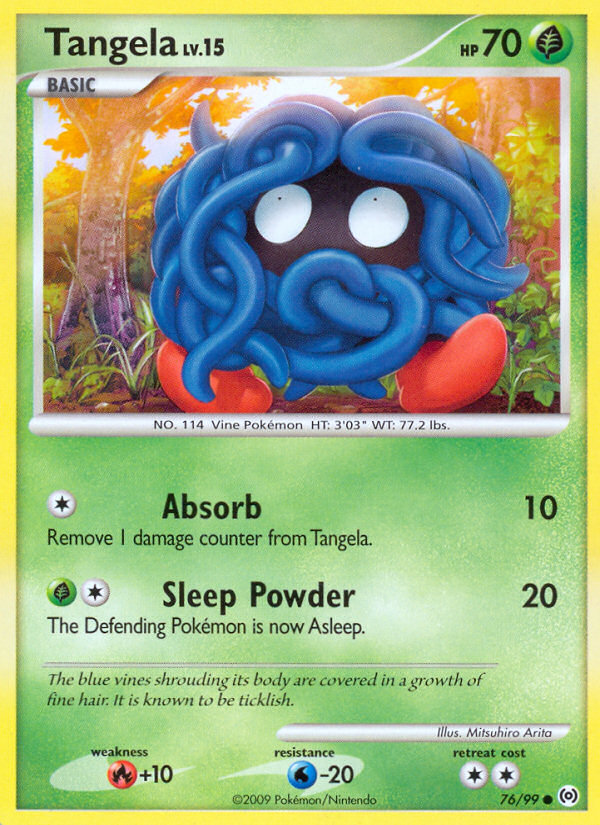 Tangela (76/99) [Platinum: Arceus] | Rock City Comics