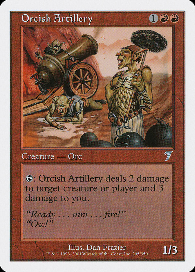 Orcish Artillery [Seventh Edition] | Rock City Comics