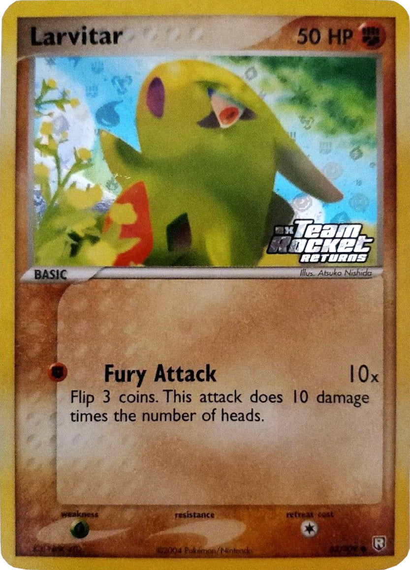 Larvitar (62/109) (Stamped) [EX: Team Rocket Returns] | Rock City Comics