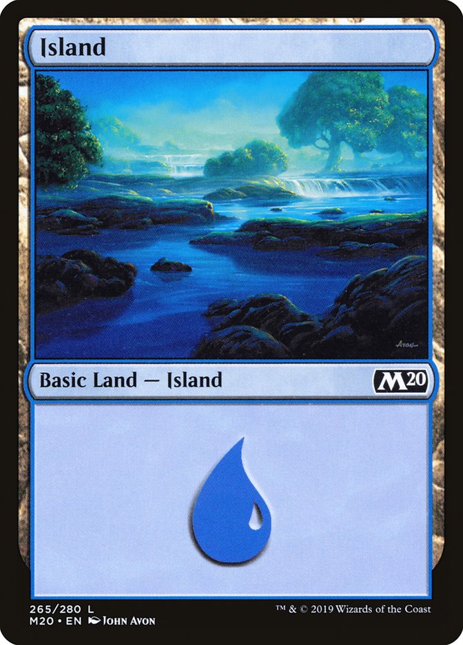 Island (265) [Core Set 2020] | Rock City Comics