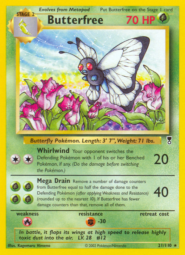 Butterfree (21/110) [Legendary Collection] | Rock City Comics