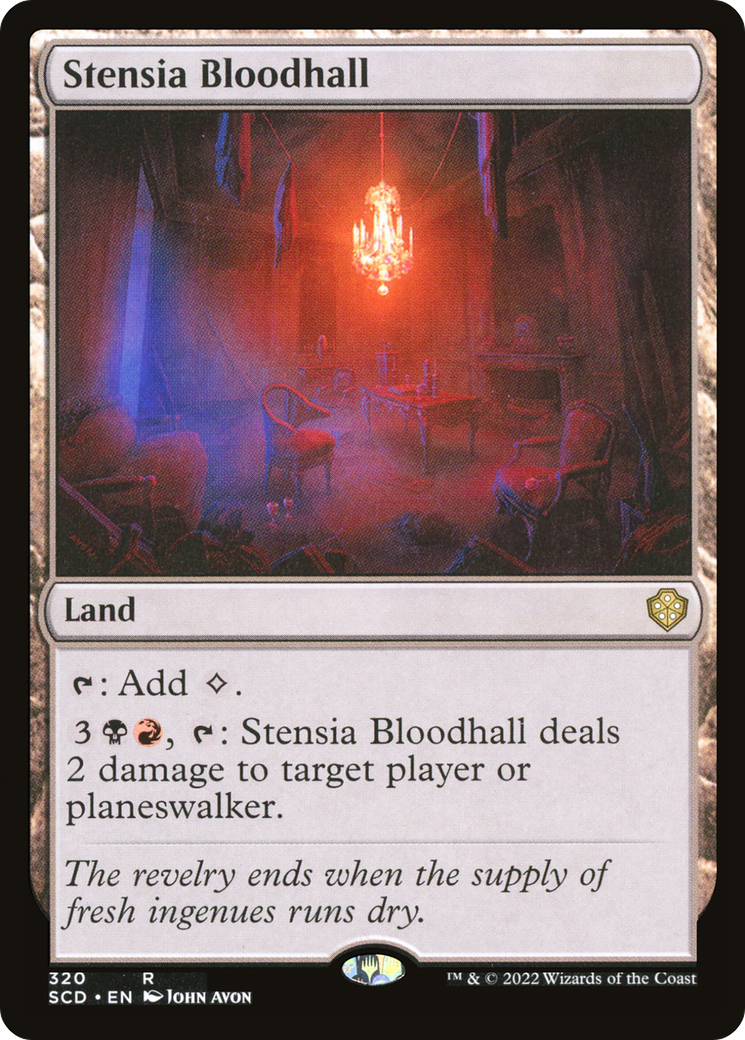 Stensia Bloodhall [Starter Commander Decks] | Rock City Comics