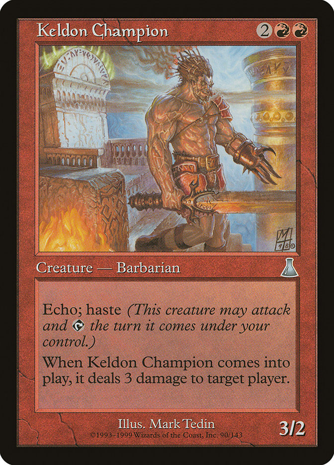 Keldon Champion [Urza's Destiny] | Rock City Comics