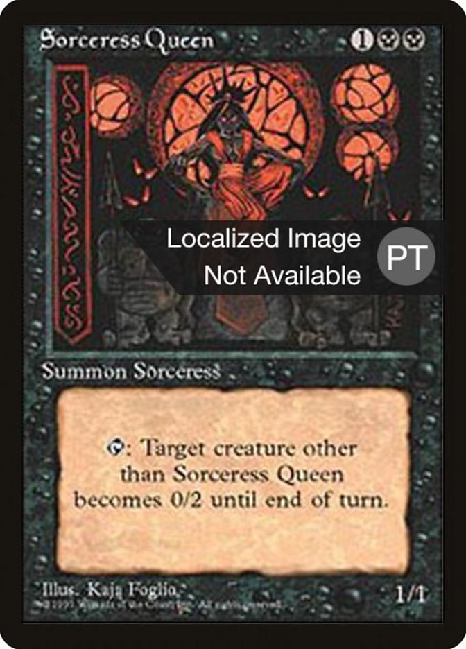 Sorceress Queen [Fourth Edition (Foreign Black Border)] | Rock City Comics