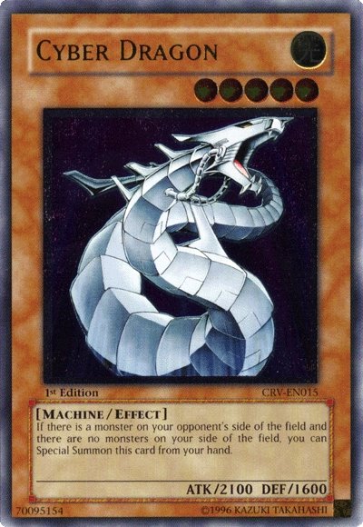 Cyber Dragon [CRV-EN015] Ultimate Rare | Rock City Comics