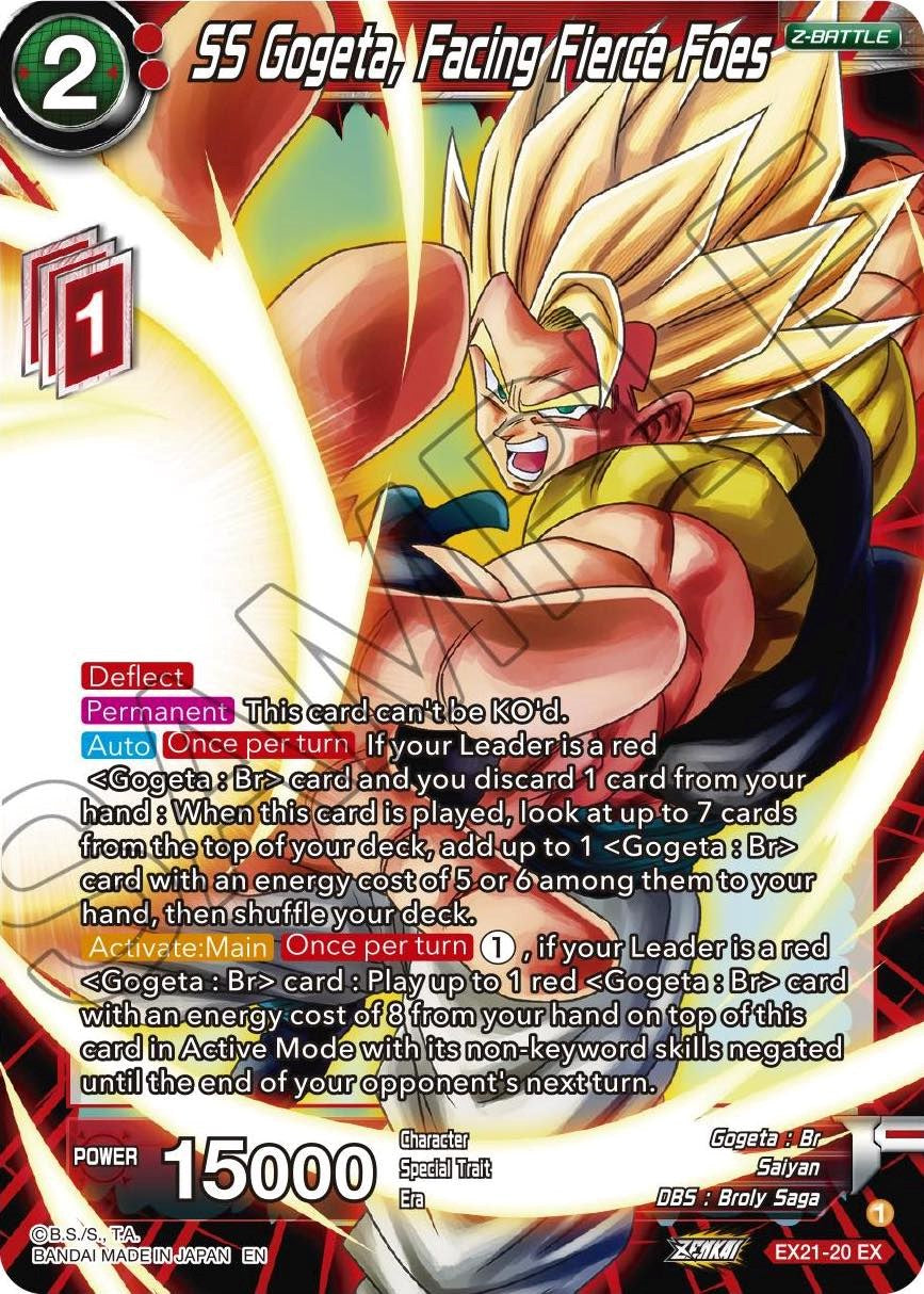 SS Gogeta, Facing Fierce Foes (EX21-20) [5th Anniversary Set] | Rock City Comics