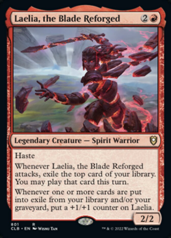 Laelia, the Blade Reforged [Commander Legends: Battle for Baldur's Gate] | Rock City Comics