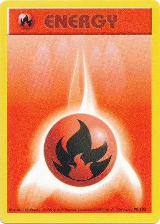 Fire Energy (98/102) [Base Set Shadowless Unlimited] | Rock City Comics