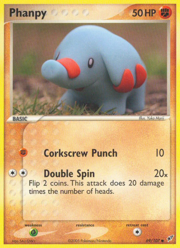 Phanpy (69/107) [EX: Deoxys] | Rock City Comics