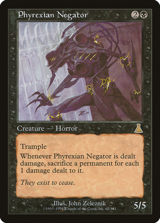 Phyrexian Negator [Urza's Destiny] | Rock City Comics