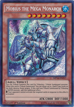 Mobius the Mega Monarch [MP14-EN217] Secret Rare | Rock City Comics