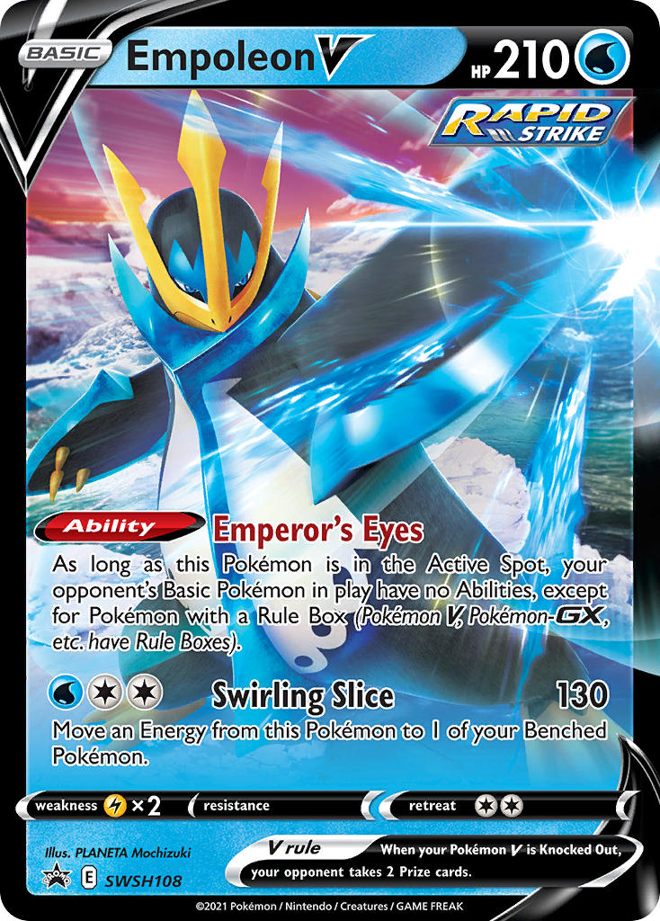 Empoleon V (SWSH108) [Sword & Shield: Black Star Promos] | Rock City Comics