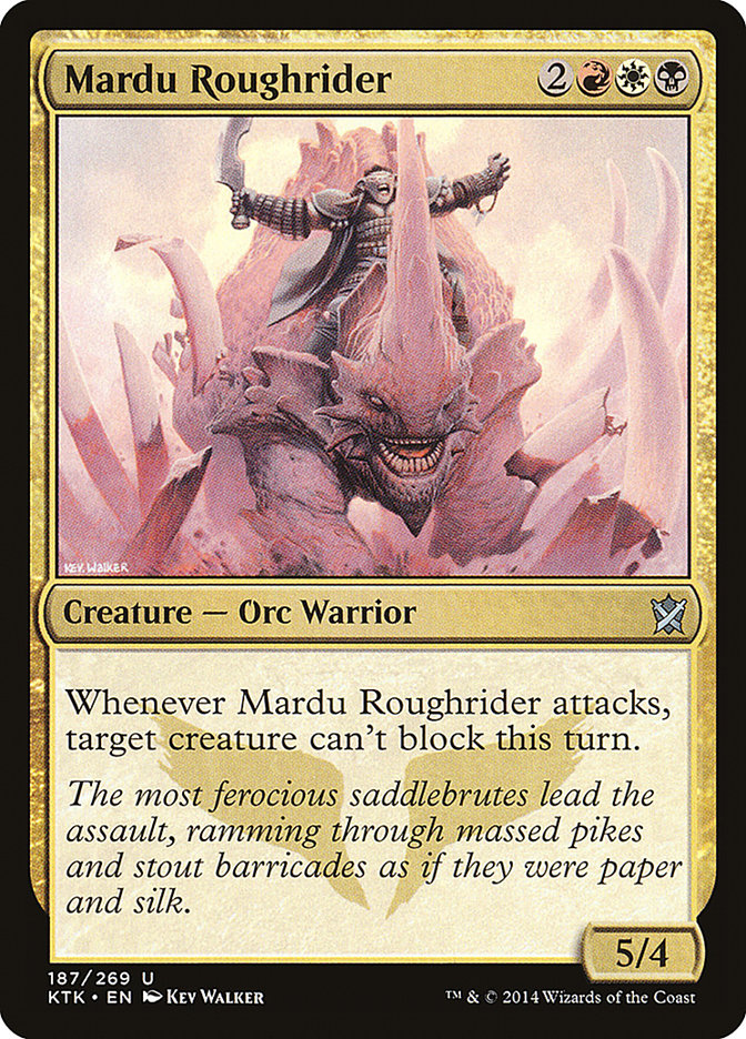 Mardu Roughrider [Khans of Tarkir] | Rock City Comics