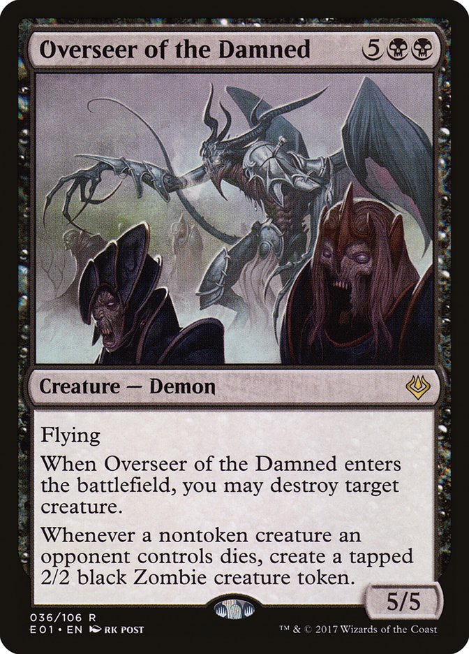 Overseer of the Damned [Archenemy: Nicol Bolas] | Rock City Comics