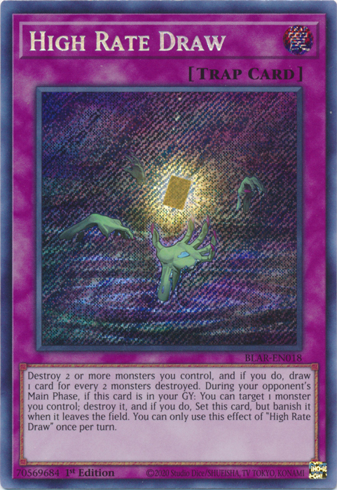 High Rate Draw [BLAR-EN018] Secret Rare | Rock City Comics