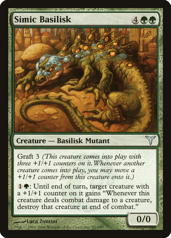 Simic Basilisk [Dissension] | Rock City Comics