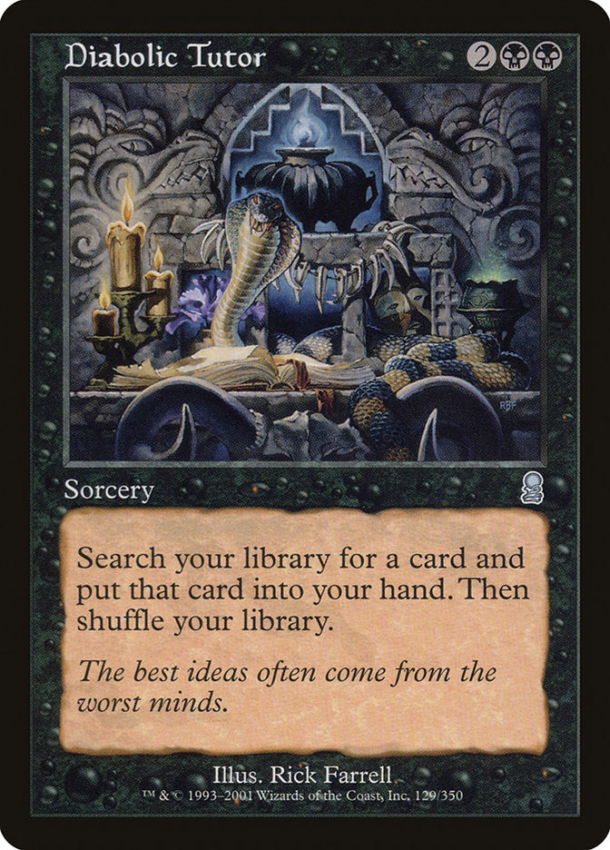 Diabolic Tutor [Odyssey] | Rock City Comics
