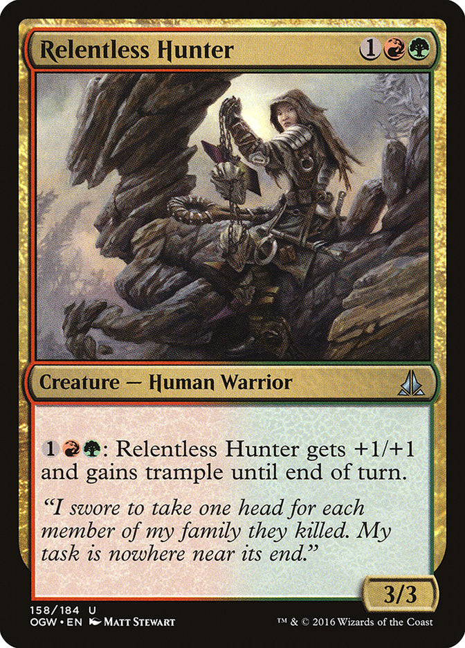 Relentless Hunter [Oath of the Gatewatch] | Rock City Comics