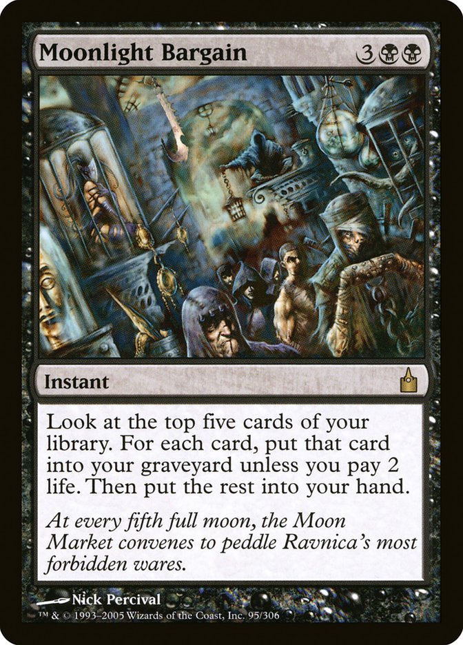 Moonlight Bargain [Ravnica: City of Guilds] | Rock City Comics