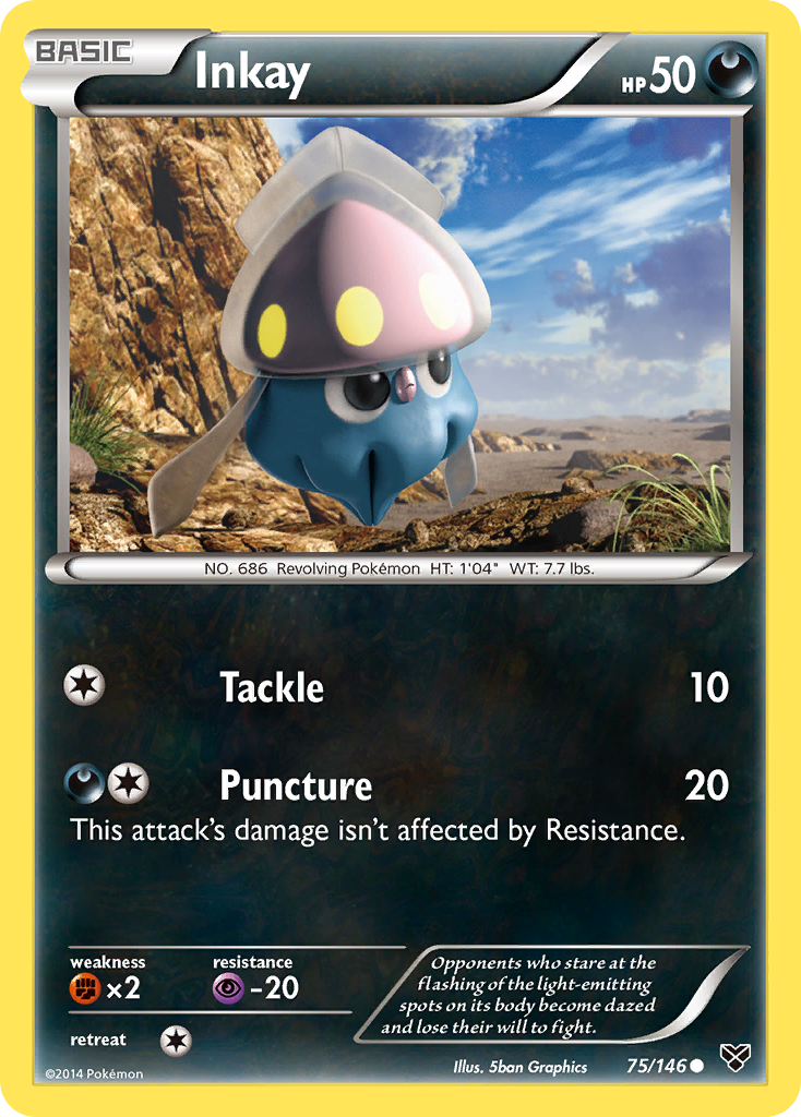 Inkay (75/146) [XY: Base Set] | Rock City Comics