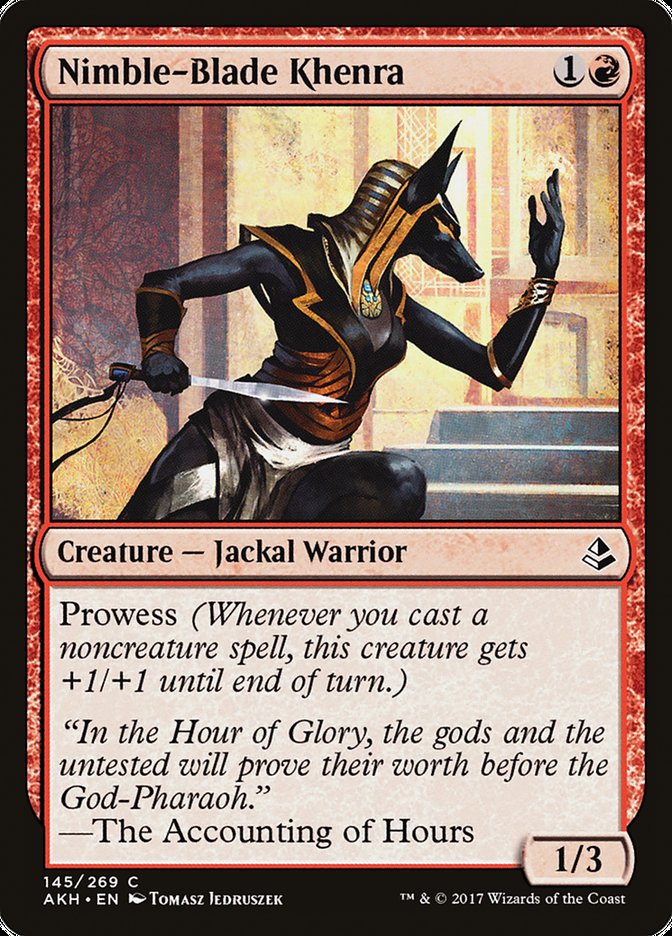 Nimble-Blade Khenra [Amonkhet] | Rock City Comics