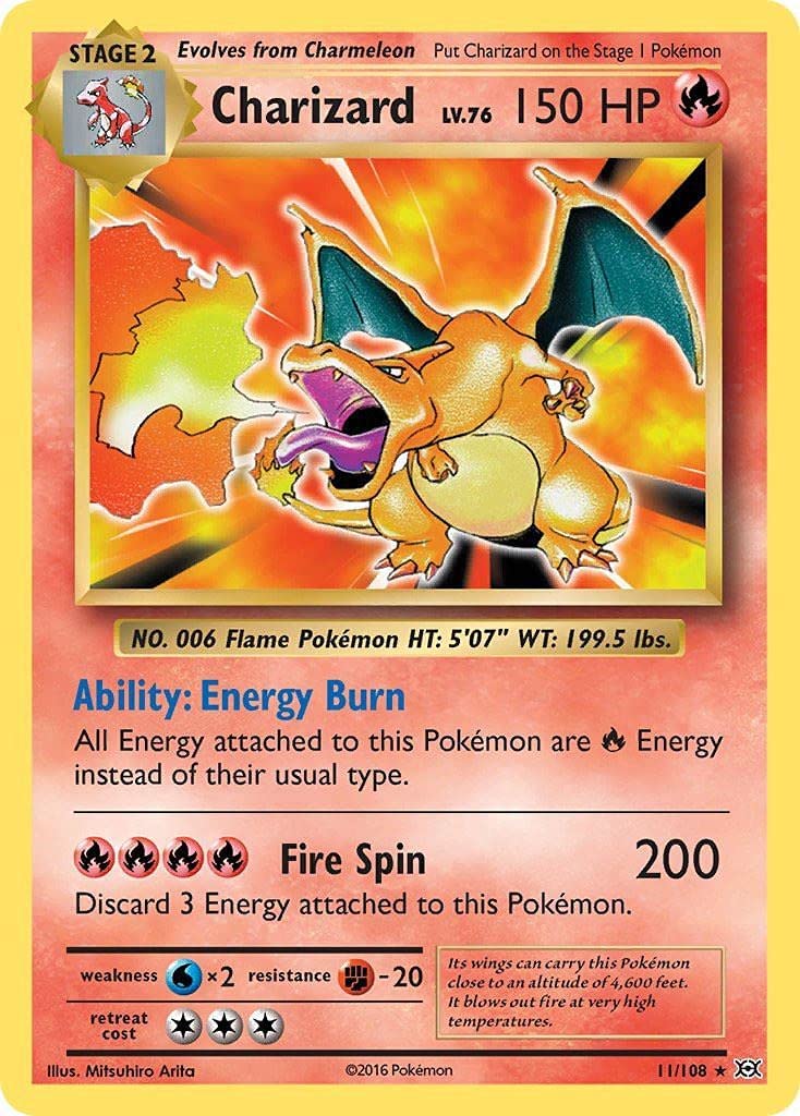 Charizard (11/108) [XY: Evolutions] | Rock City Comics