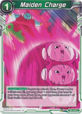 Maiden Charge (Reprint) (TB1-072) [Battle Evolution Booster] | Rock City Comics