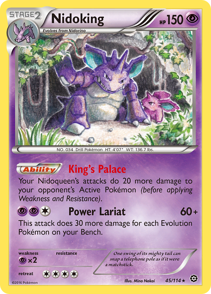 Nidoking (45/114) [XY: Steam Siege] | Rock City Comics