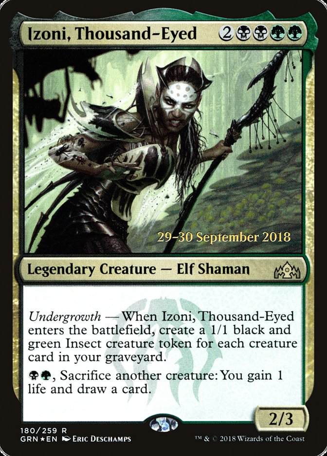 Izoni, Thousand-Eyed  [Guilds of Ravnica Prerelease Promos] | Rock City Comics