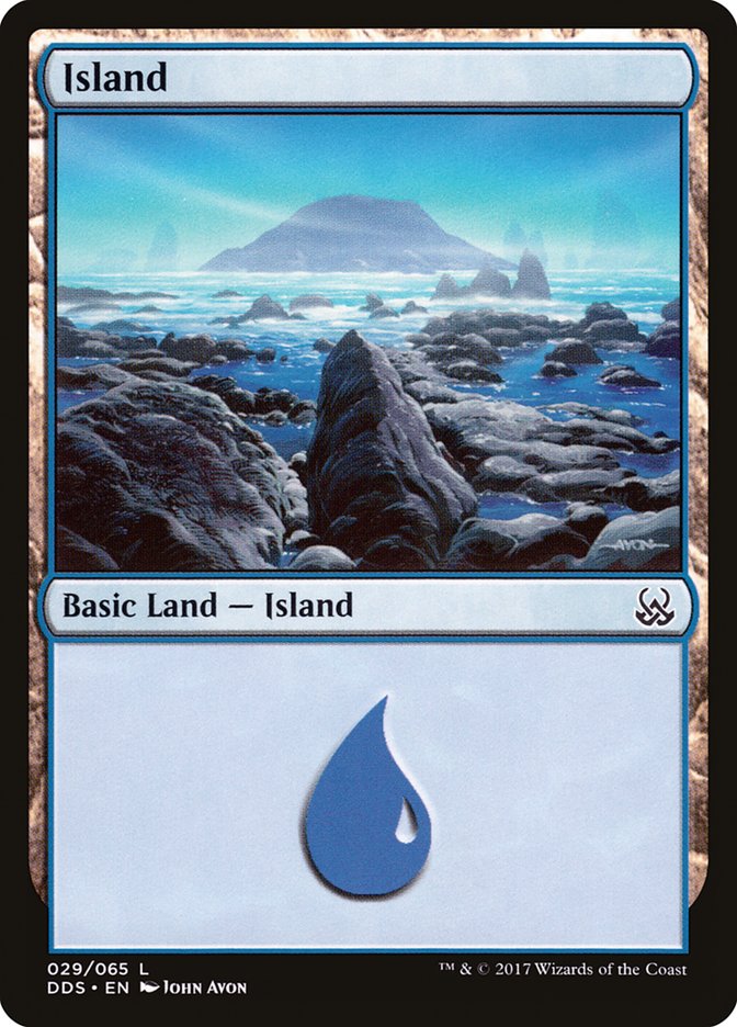 Island (29) [Duel Decks: Mind vs. Might] | Rock City Comics