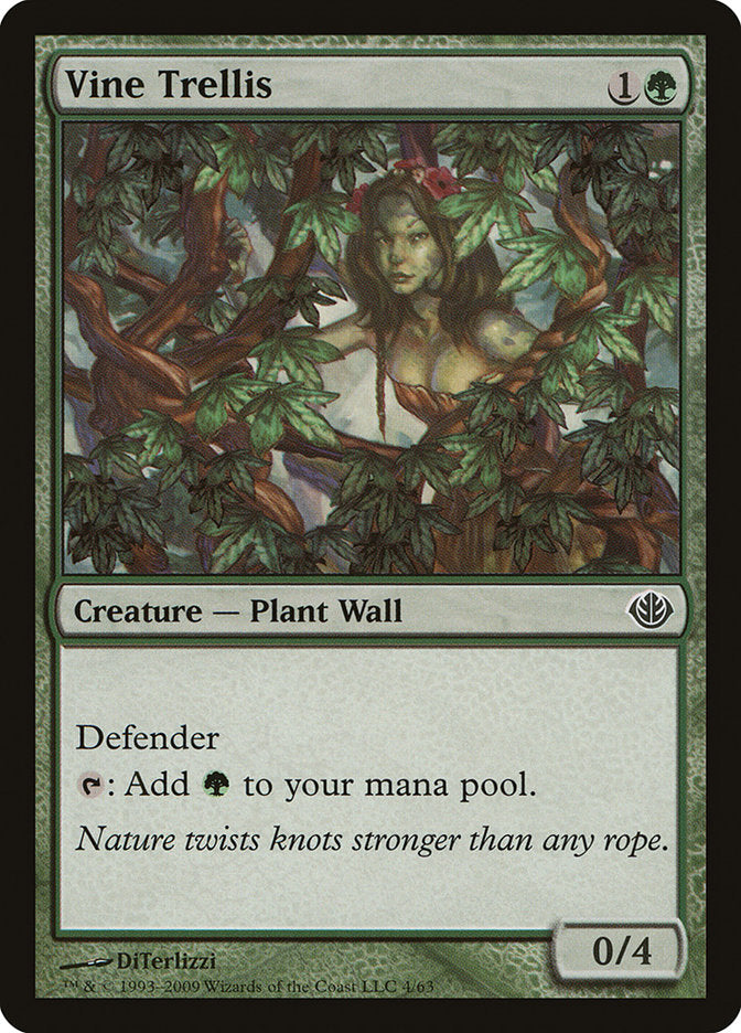 Vine Trellis [Duel Decks: Garruk vs. Liliana] | Rock City Comics