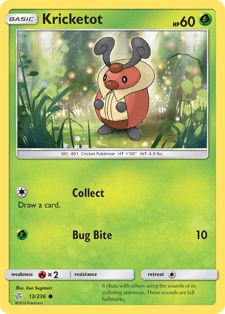 Kricketot (13/236) [Sun & Moon: Cosmic Eclipse] | Rock City Comics