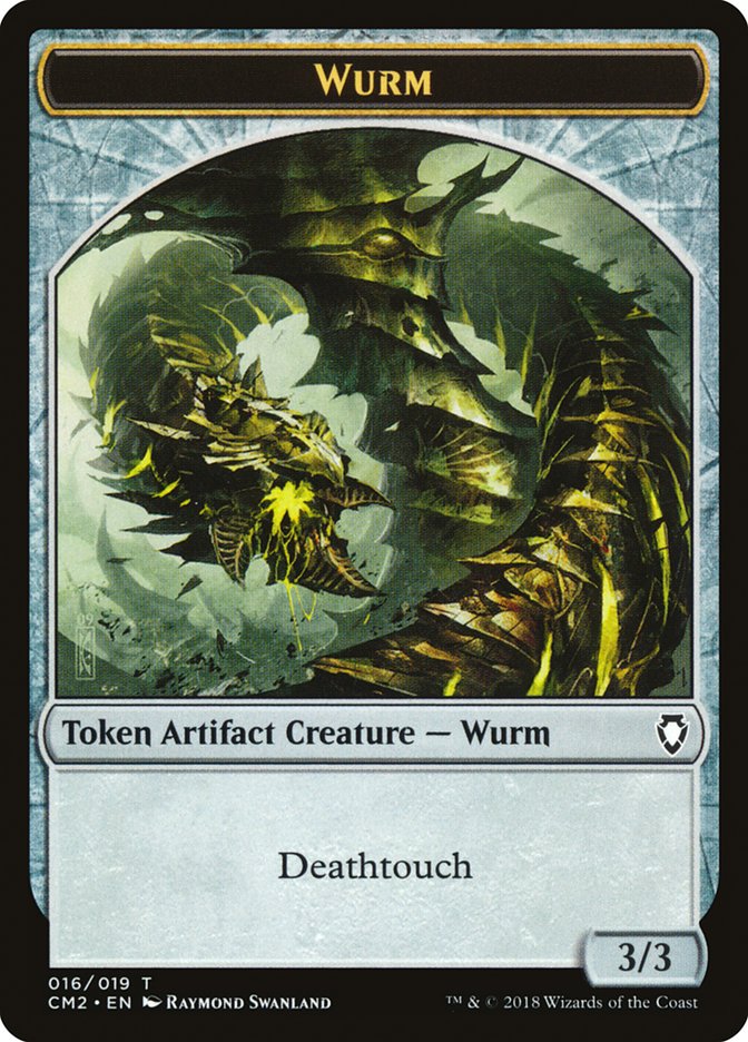 Wurm (Deathtouch) [Commander Anthology Volume II Tokens] | Rock City Comics