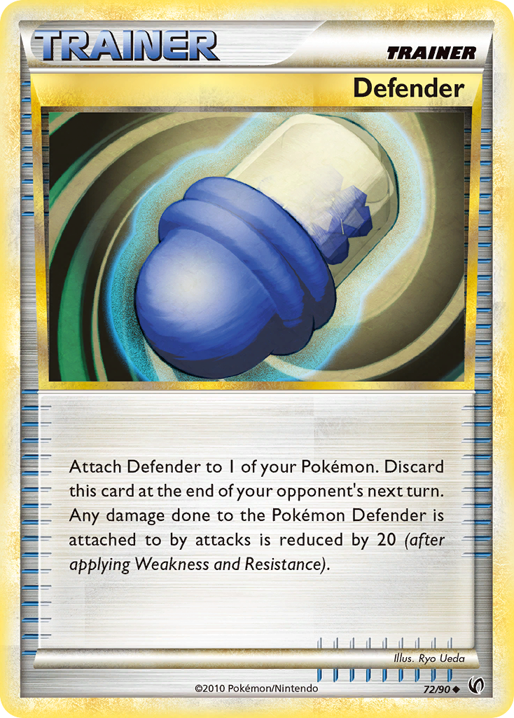 Defender (72/90) [HeartGold & SoulSilver: Undaunted] | Rock City Comics