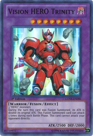 Vision Hero Trinity [GENF-EN091] Super Rare | Rock City Comics