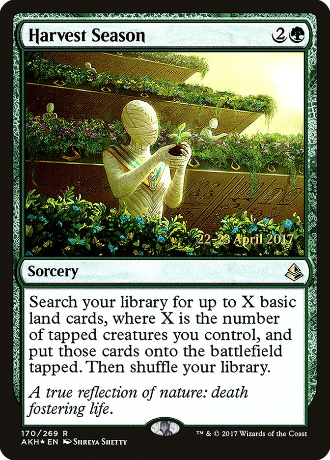Harvest Season  [Amonkhet Prerelease Promos] | Rock City Comics