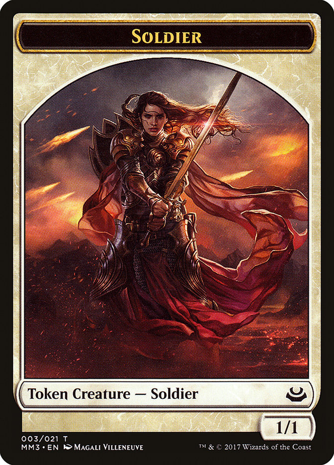 Soldier (003/021) [Modern Masters 2017 Tokens] | Rock City Comics