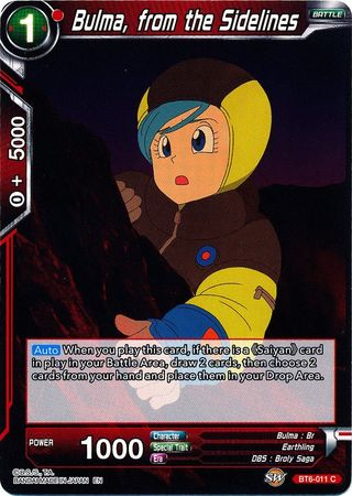 Bulma, from the Sidelines [BT6-011] | Rock City Comics