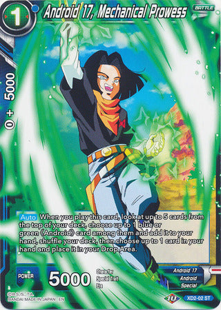 Android 17, Mechanical Prowess [XD2-02] | Rock City Comics