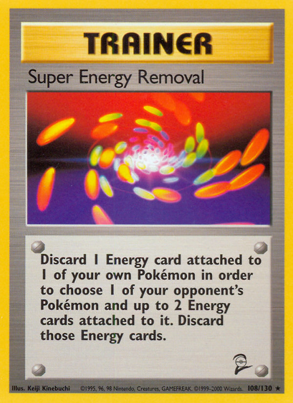 Super Energy Removal (108/130) [Base Set 2] | Rock City Comics