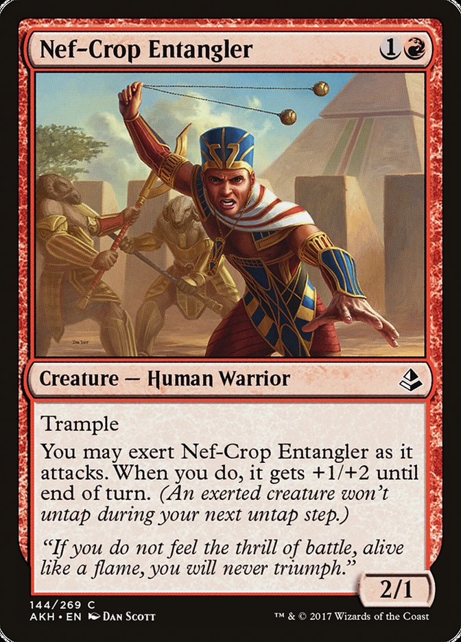 Nef-Crop Entangler [Amonkhet] | Rock City Comics