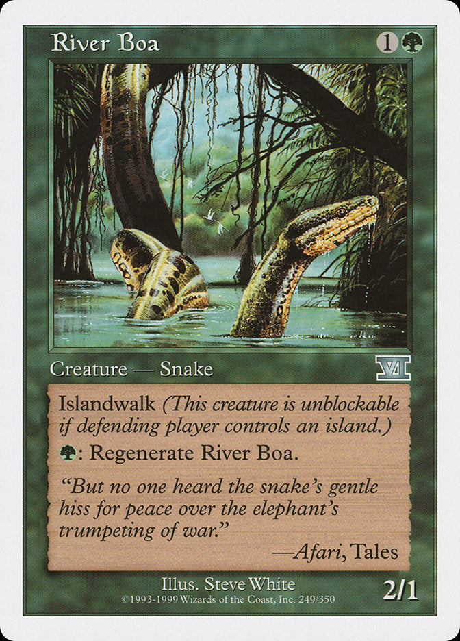 River Boa [Classic Sixth Edition] | Rock City Comics
