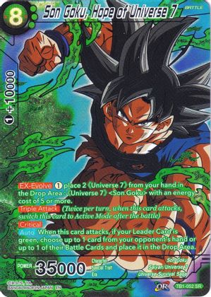 Son Goku, Hope of Universe 7 (TB1-052) [Collector's Selection Vol. 2] | Rock City Comics